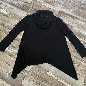 Cable & Gauge Small Black Tunic Sweater